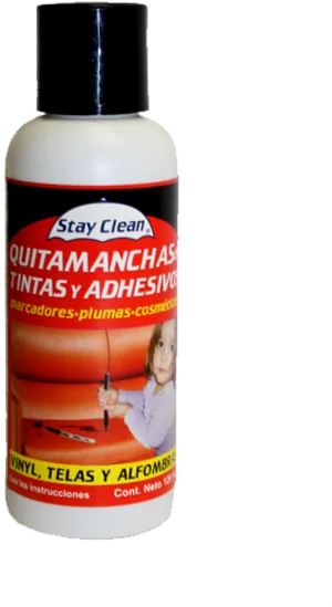 Stay Clean Stain Remover Bottle PNG image