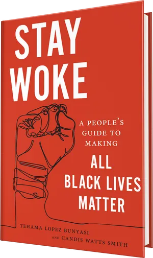 Stay Woke Book Cover PNG image