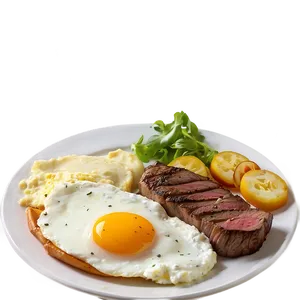 Steak And Eggs Breakfast Png 05252024 PNG image