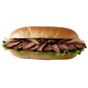 Steak And Onion Sandwich Png 22 PNG image