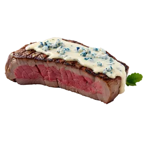 Steak With Blue Cheese Png Ehx PNG image