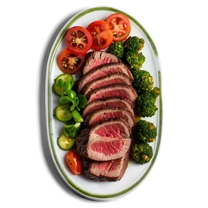 Steak With Chimichurri Png 05252024 PNG image