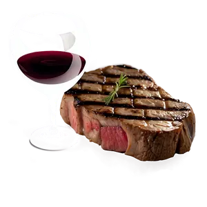 Steak With Red Wine Sauce Png 95 PNG image