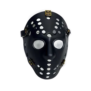 Stealth Black Hockey Mask PNG Ddh