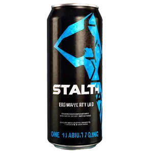 Stealth Energy Drink Png Ain PNG image