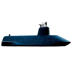 Stealth Submarine At Night PNG 05252024 PNG