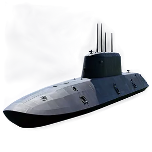 Stealth Submarine At Night PNG 52