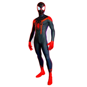 Stealth Suit Miles Morales PNG 05032024 PNG