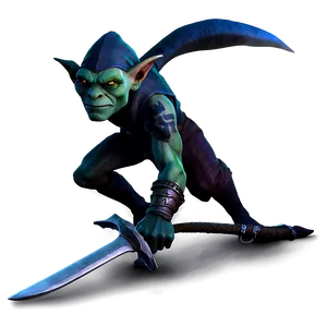 Stealthy Goblin Assassin PNG 05252024