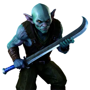 Stealthy Goblin Assassin PNG 05252024