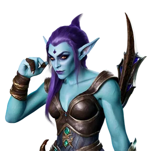 Stealthy Night Elf PNG 05232024
