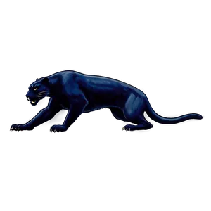 Stealthy Panther PNG 90
