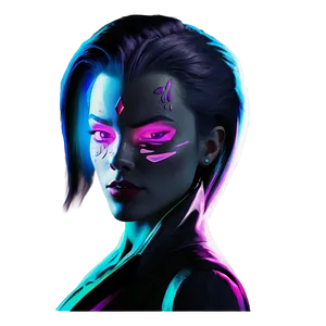 Stealthy Sombra Hack Icon Png 93 PNG image