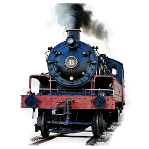 Steam Locomotive Vintage PNG Gep12 PNG