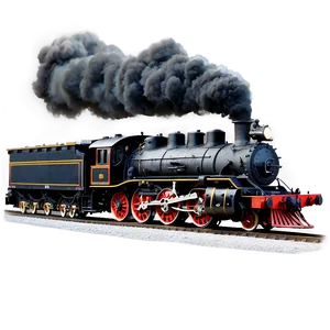 Steam Locomotive Vintage Png Oog64 PNG image