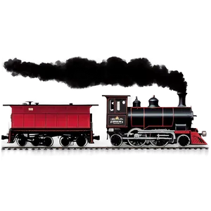 Steam Train Silhouette PNG 33 PNG
