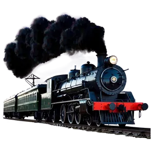 Steam Train Silhouette PNG 71 PNG