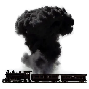 Steam Train Silhouette PNG Qlc PNG