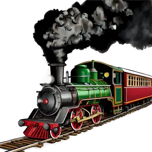 Steam Train Whistle PNG 05212024