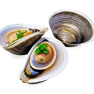 Steamed Clam Delicacy PNG Wam PNG