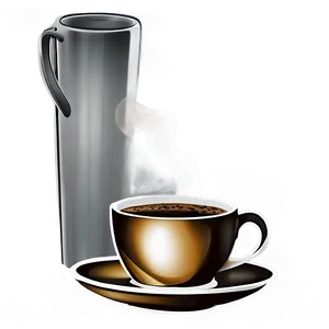 Steaming Black Coffee Png Dfd81 PNG image