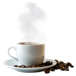 Steaming Coffee Escape PNG Boc