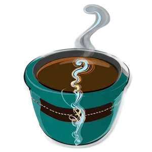 Steaming Coffee Escape PNG Ksa PNG
