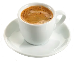 Steaming Espresso Coffee Cup PNG image