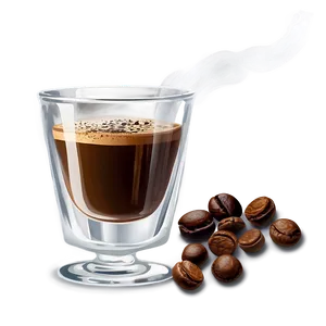 Steaming Espresso Shot Png 88 PNG image