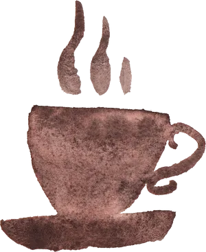 Steaming Tea Cup Artwork