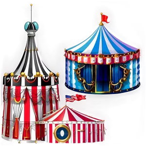 Steampunk Circus Tent PNG Epi51 PNG