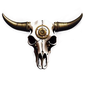 Steampunk Cow Skull PNG Llq17 PNG