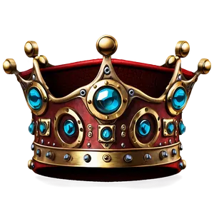 Steampunk Crown PNG 88