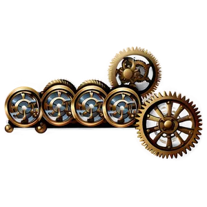 Steampunk Doodle PNG Gsc83