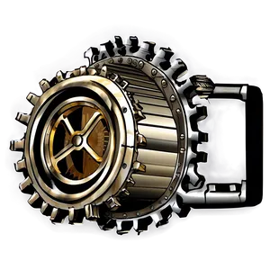 Steampunk Gadget Drawing PNG Rqd55