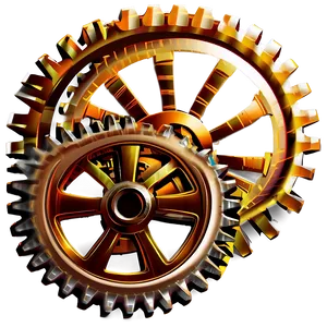 Steampunk Gears PNG Gxb PNG