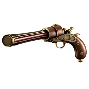 "steampunk Gun PNG: Victorian Era Weapon" 84