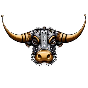 Steampunk Ox Design Png Fme PNG image