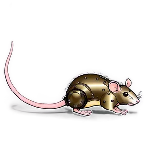 Steampunk Rat Png Qfd PNG image