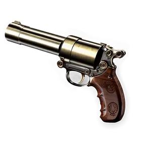 Steampunk Revolver Concept Png Nkb PNG image