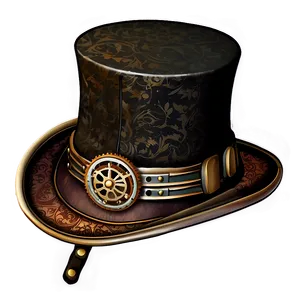 Steampunk Top Hat Png 05042024 PNG image