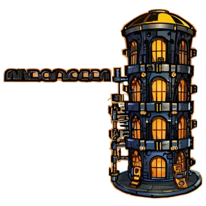 Steampunk Tower Png 35 PNG image