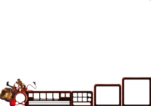 Steampunk Webcam Overlay Design