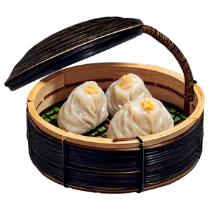 Steamy Dim Sum Basket Png Naa PNG image