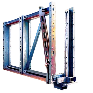 Steel Beam Fabrication PNG 33