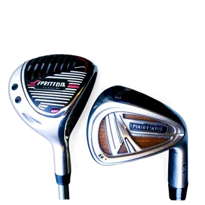 Steel Golf Clubs PNG 06202024