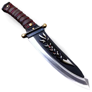 Steel Katana PNG 05252024