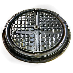 Steel Manhole Cover Png 06252024 PNG image