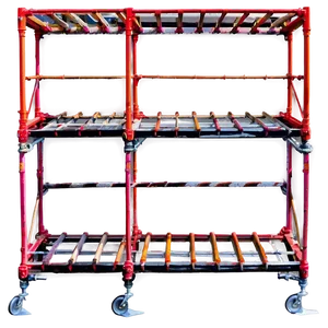 Steel Scaffolding Png 06252024 PNG image