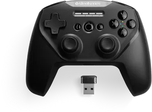 Steel Series Wireless Game Controllerwith U S B PNG image